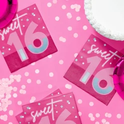 Turning Pink Luncheon Napkin 16th | 16ct