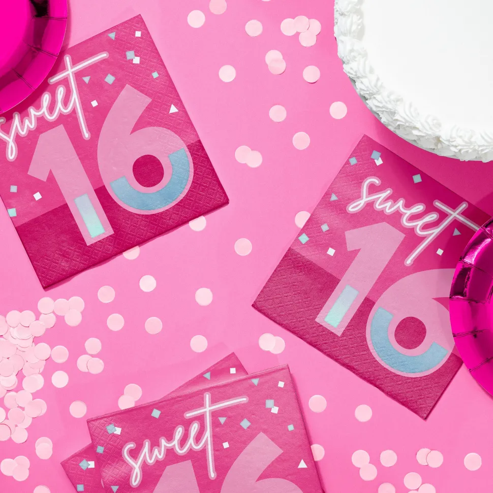 Turning Pink Luncheon Napkin 16th | 16ct