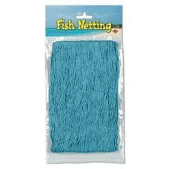 Turquoise Fishing Netting, 12' | 1 ct