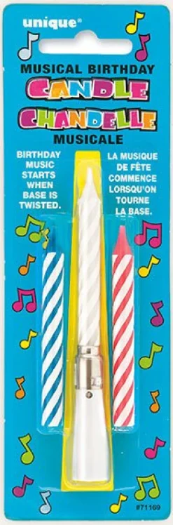 Twist On Musical Assorted Candle Set | 1ct