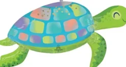 Under The Sea Turtle Super Shape Mylar Balloon, 38" | 1ct