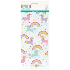 Unicorn Rainbow Cello Bag | 20ct