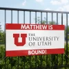 UofU Bound Custom Name Banner 2 sizes | 1ct