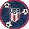 USA Men's Soccer World Cup 2026 Paper Plates 9" | 8ct