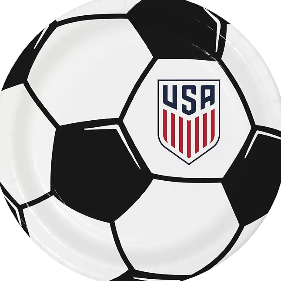 USA Men's Soccer World Cup 2026 Paper Plates 7" | 8ct