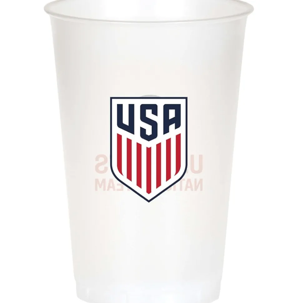 USA Men's Soccer World Cup 2026 Plastic Cups 20oz | 8ct
