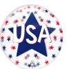 USA Stars Clearz Balloon 18" | 1 ct