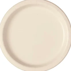 Vanilla Cream Paper Plate 9" | 50ct