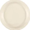 Vanilla Cream Plastic Plate 10in | 50ct