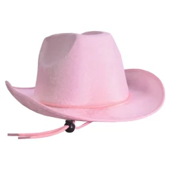 Velour Cowboy Hat - Pink | 1ct