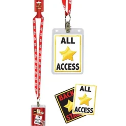 VIP Party Pass On Lanyard | 1ct