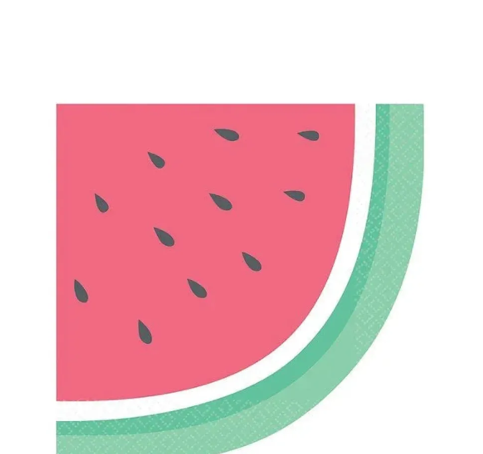Watermelon Lunch Napkins | 16ct