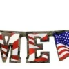 Welcome Home American Heroes Patriotic Banner 7.5' | 1 ct