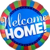 Welcome Home Blitz Supershape Mylar Balloon 32" | 1ct