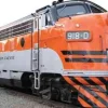 Western Pacific 918D Train Cardboard Standup *Made to order-please allow 10-14 days for processing*