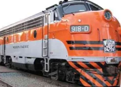 Western Pacific 918D Train Cardboard Standup *Made to order-please allow 10-14 days for processing*