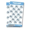 Westlake High School Sticker Seal 1" | 36 ct