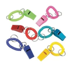 Whistle Key Chain Bracelet | 6ct