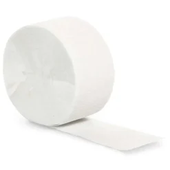 White Crepe Paper Streamer 81ft | 1ct