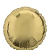 White Gold Circle Balloon, 18" | 1 ct