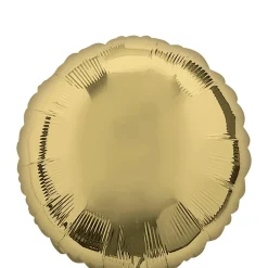 White Gold Circle Balloon, 18" | 1 ct