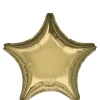White Gold Star Mylar Balloon 18" | 1ct