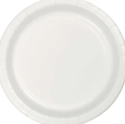 White Paper Plate 7in | 50ct