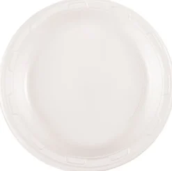 White Plastic Plate 7in | 50ct