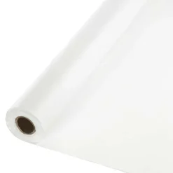 White Plastic Tablecover Roll 250'x40" | 1ct