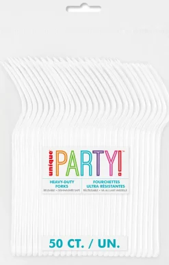 White Premium Forks | 50ct