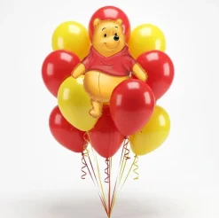 Winnie The Pooh Balloon Bouquet | 15pc