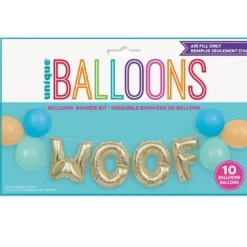 Woof Latex & Foil Letter Banner Kit | 1ct