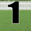 Yard Card Black Number/Symbol 21.5" | 1ct