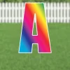 Yard Card Multi-Color Letter 21.5" | 1ct