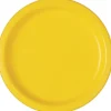 Yellow Paper Dinner Plates | 50ct