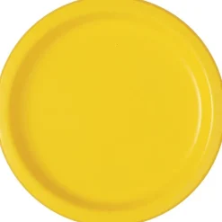 Yellow Paper Dinner Plates | 50ct